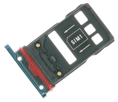 Produktbild von Huawei Mate 20 Pro Sim Karten Halter Tray Fach, Blau