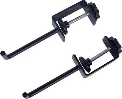 Produktbild von INF Verstellbarer Metall Papierrollenhalter für Schreibtisch - 2er Set