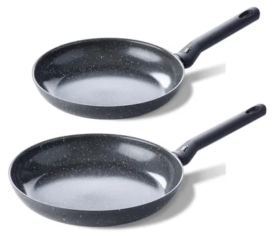 Bratpfannen-Set 24+28 cm, PFAS-frei, Induktion, ofenfest 160 °C