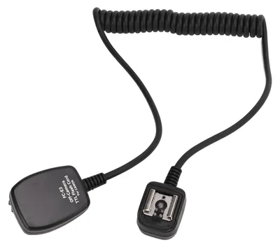 Produktbild von JJC Off-Camera-Blitz Speedlite-Kabel 1,3 m TTL-Synchronisationsverlängerung FCE3 Blitzschuh für 600EX RT 580EX II