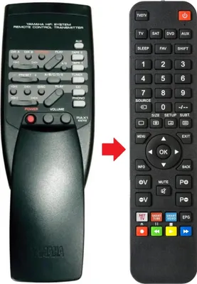Produktbild von Fernbedienung geeignet für YAMAHA RAX1