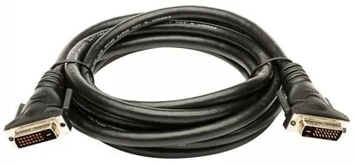 Obrázek produktu pro Video kabel Dual link DVI (24+1) samec - DVI (24+1) samec 3m stíněný černý