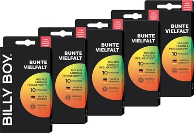 Produktbild von BILLY BOY BUNTE VIELFALT 10ER (5er Pack)