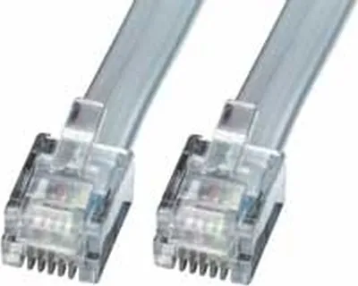 Productafbeelding van Lindy 34224 RJ-12 Kabel 6/6  3m  Verbindung 1:1