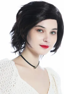 Produktbild von WIG ME UP Perücke kurz wild gewellt gescheitelt Scheitel Kastanie Braun Mix DW3334-4T30