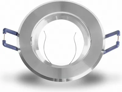 Produktbild von Deckeneinbaurahmen schwenkbar rund Alu 16302-1 Ø 68mm