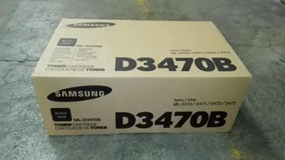 Produktbild von Samsung ML-D3470B Toner mit hoher Reichweite Schwarz, 10000 Seiten, Schwarz, 1 Stück(e)