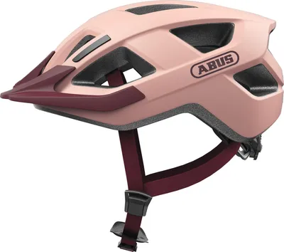 Produktbild von ABUS Fahrradhelm Aduro 3.0 – sportiver City-Helm in stilvollem Design für alltägliche und sportliche Touren – für Damen und Herren – bordeaux-rot, Größe M