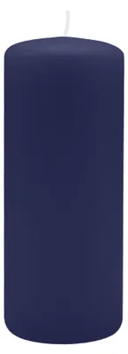 Produktbild von Stumpenkerzen 120 x Ø 60 mm, Nachtblau Dunkelblau, 12 Stück