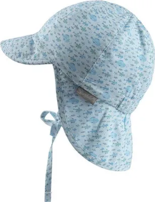 Produktbild von Sterntaler Sterntaler Schirmmütze Nacken Fische blau 43