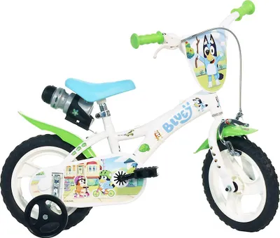 Zdjęcie produktu dla Rower Dino Bikes 12″ Bluey, biały, dla chłopców w wieku 3–5 lat