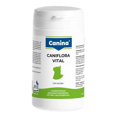 Produktbild von 60 g Canina CANIFLORA VITAL für Katzen - Ergänzungsfuttermittel für Katzen - unterstützt das Mikrobiom des Darms