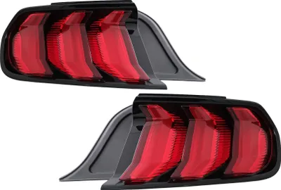 Produktbild von LED Rücklichter für Ford Mustang VI S550 15-19 Rote Dynamic Abbiegelichter
