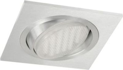 Ranex XQ-0961, Quadratisch, Stahl, warmweiß