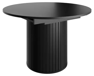 Produktbild von Design Esstisch Tisch Roma DO-9 ausziehbar rund Esszimmer 120 x 76 cm Küchentisch Funktionstisch