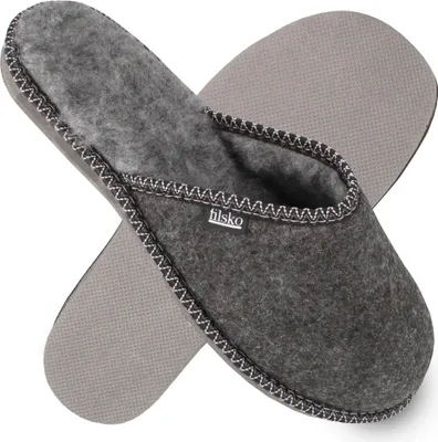 Produktbild von filsko® Yate - Filzpantoffeln - leicht - warm - Schafwolle - strapazierfähig
