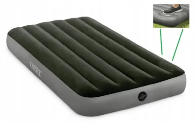 Produktbild von Intex 64761E Luftbett mit Fußpumpe 99x191x25cm