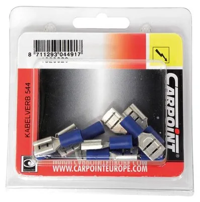 Obrázek produktu pro Carpoint Plochá konektorová dutinka 544 modrá 8,0x0,8 mm 10 kusů
