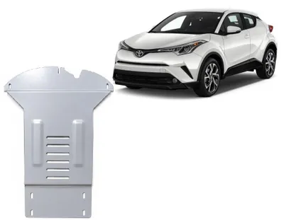 Immagine prodotto di Protezione catalizzatore in alluminio / Blocco catalizzatore per Toyota C-HR - dal 2016 al 2023