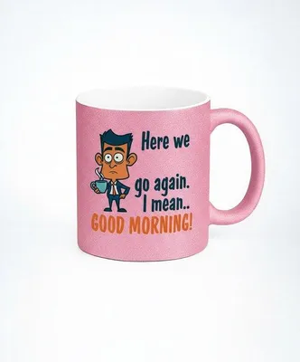 Produktbild von Here We Go Again Tasse - Kaffeetasse - Lustige Tasse - Geschenk für Kaffeeliebhaber - CraftExpress