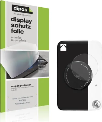 Produktbild von 4x Schutzfolie für KODAK Printomatic Plus matt Displayschutzfolie Folie Display Schutz dipos