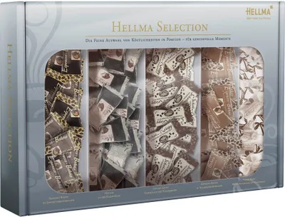 Immagine prodotto di Selezione Hellma 200 pezzi, miscela di 5 gusti