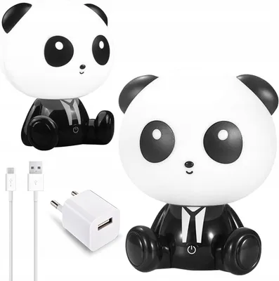 Zdjęcie produktu dla Lampka Nocna Panda De003