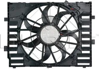Image de Ventilateur de refroidissement moteur NRF pour PORSCHE CAYENNE