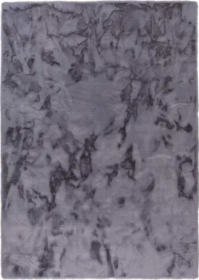 Produktbild von SCHÖNER WOHNEN-Kollektion Moderner Kunstfellteppich TENDER Anthrazit 120 x 180 cm