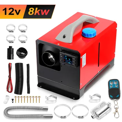 Produktbild von Jopassy 12V 8KW Air Diesel Standheizung Integration LCD Diesel Luftheizung PKW Heizung mit Fernbedienung