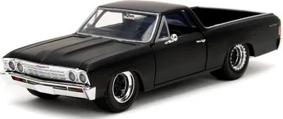 Image de CHEVROLET el Camino 1967 noir FAST & FURIOUS, JAD34413, échelle1/24, JADA TOYS
