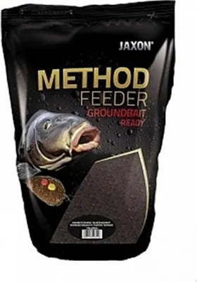Produktbild von Jaxon Groundbait Ready 750g Black Halibut