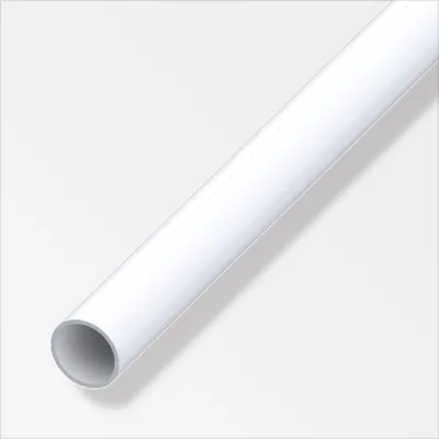 Produktbild von alfer Combitech Rundrohr Aluminium Ø 23,5 mm x 30 cm weiß