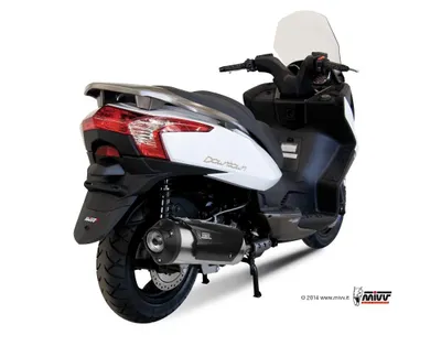 Obrázok produktu pre Mivv URBAN tlmič - kompletný systém 1x1 z nerezovej ocele pre KAWASAKI J300 BJ 2014 > 2016