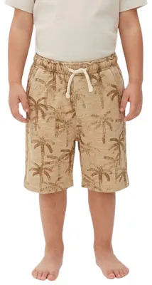 Image de Shorts pour garçons Zara, en coton, couleur beige, taille 80