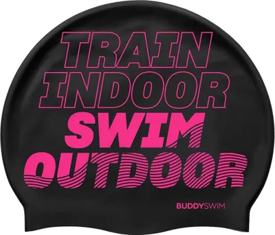 Produktbild von Buddyswim Tso Badekappe Rosa Rosa One Size