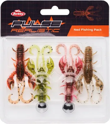 Produktbild von Berkley Ned Fishing Pack - Gummifschset, Gewicht:3/5g