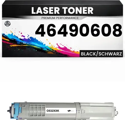 Produktbild von XXL Toner kits kompatibel für OKI 46490608 data C532dn C542dn MC563dn MC573dn in Schwarz