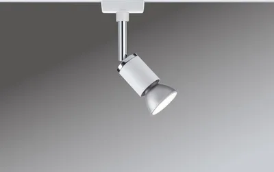 Zdjęcie produktu dla Paulmann 953.33, Halogen montowany do szyny, GU10, 0 szt., 230 V, Chrom, Biały