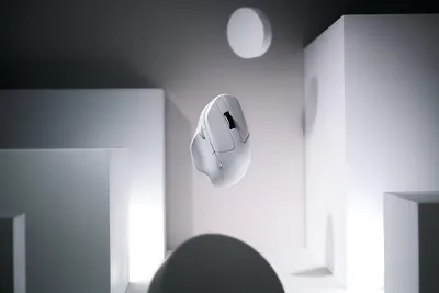 Produktbild von Keychron M7-A3, Beidhändig, Optisch, Bluetooth + USB Type-C, 26000 DPI, Weiß