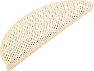 Immagine prodotto di Tappeti Autoadesivi Scale Aspetto Sisal 15pz 56x17x3 cm Berbero