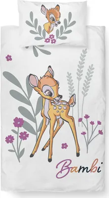 Produktbild von Babybettwäsche Bambi Blumenwelt