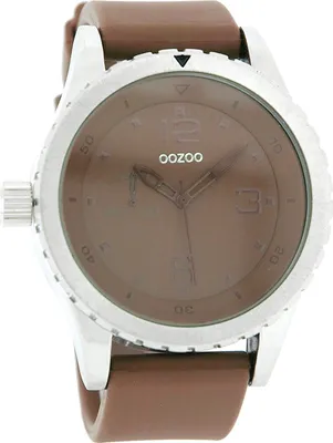 Obrázek produktu pro Oozoo náramkové hodinky z hnědé kůže Vintage Series Dámy-Gentlemani Analogové Quartz hodinky UOC3677A