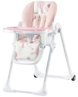 Image de Kinderkraft chaise haute pour enfant YUMMY rose