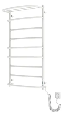 Zdjęcie produktu dla ELNA Cascade with Shelf 9 Grzejnik łazienkowy elektryczny 194W 101x53 cm biały