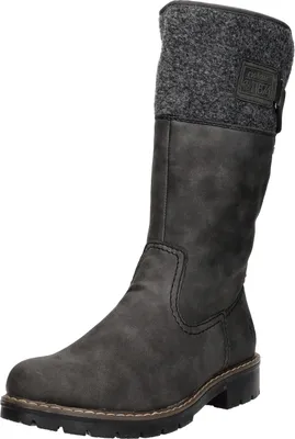 Produktbild von Rieker Damen Stiefel 39099-37, 39099-38, 39099-39, 39099-40, 39099-41, 39099-42 RIE-Y9190 grau 41