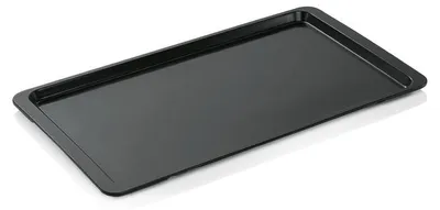 Produktbild von 6x WAS Germany Gastro Tablett schwarz stapelbar GN 1/1 53 x 32,5 cm Serviertablett Polyester
