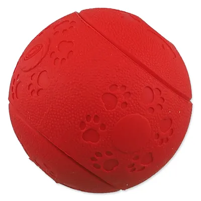 Zdjęcie produktu dla Zabawka Dog Fantasy piłka na smakołyki czerwona 6cm