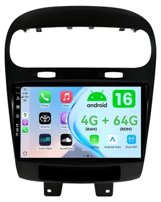 Immagine prodotto di Radio per navigazione GPS Android 16 - Autoradio 4G+64G per modelli dal 2012 al 2020 - CarPlay wireless, Android Auto