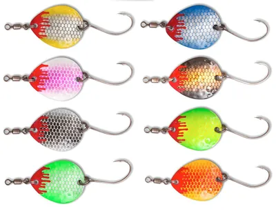 Produktbild von Quantum Magic Trout Bloody Blades 2,5cm 2,1g - Blinker, Farbe:kupferfarben/schwarz